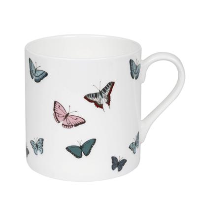 Sophie Allport Butterflies Mug - White